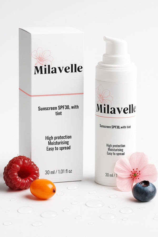 Sunscreen SPF30, with tint