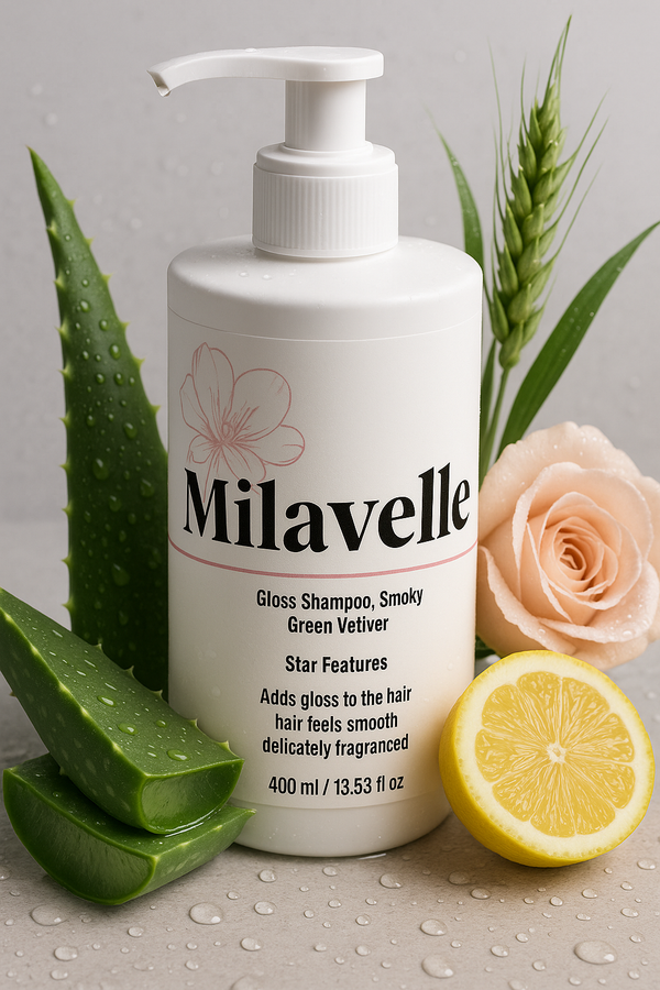 Gloss Shampoo, Smoky Green Vetiver